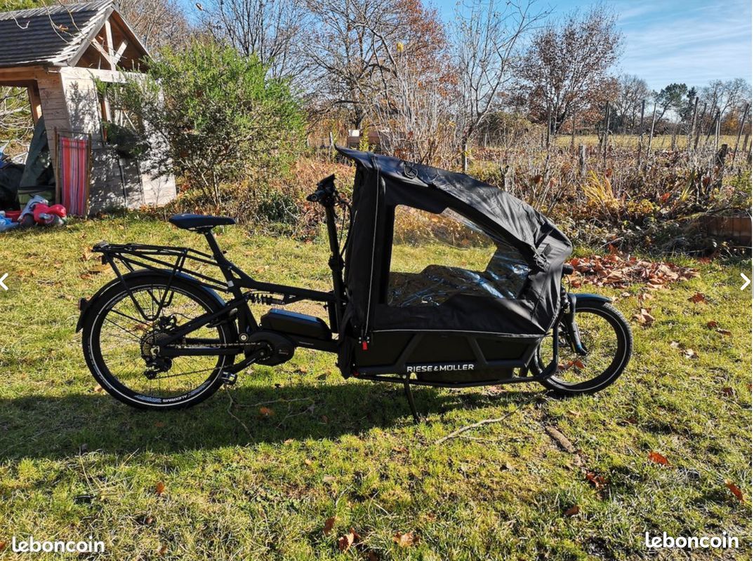 Vélo électrique Riese & Muller Load 75 avec 2 batteries, (image 2)