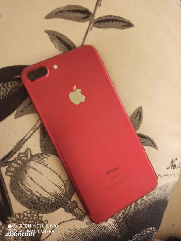 IPhone 7 plus red 256go (image 3)