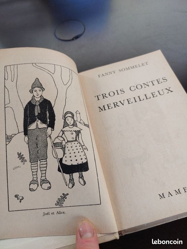Livre ancien Trois contes merveilleux F. Sommelet (image 3)