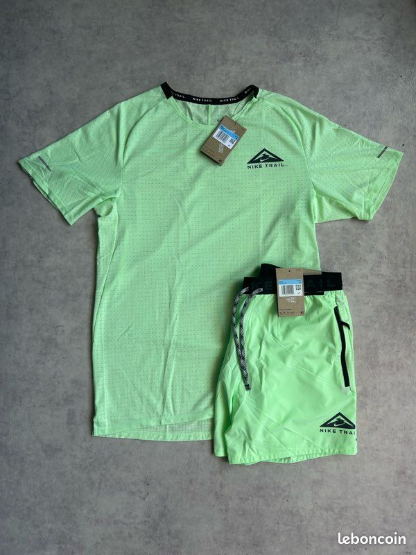 Ensemble Nike trail vert (image 1)