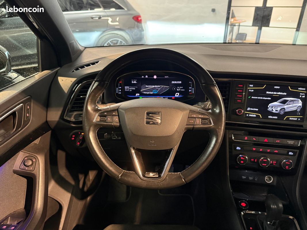 SEAT ATECA 1.4 TSI 150 ch 4Drive XCELLENCE / SUIVI COMPLET SEAT / TOIT OUVRANT /CAMÉRA 360° / CARPLAY / HAYON (image 13)
