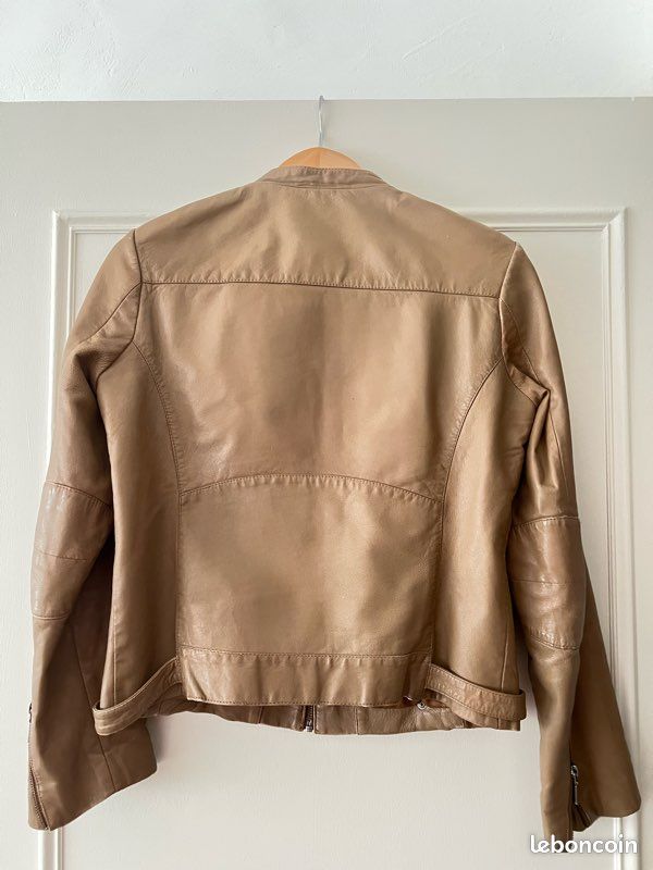 Veste cuir Naf Naf M (image 2)