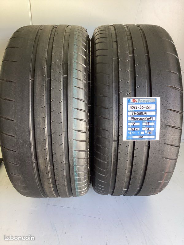 Pneus 245/35/20 Michelin cup 2 (image 1)