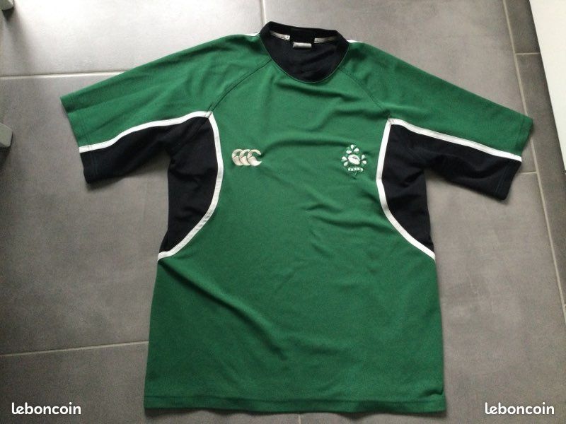 Maillot manches courtes rugby canterbury taille L - Vêtements