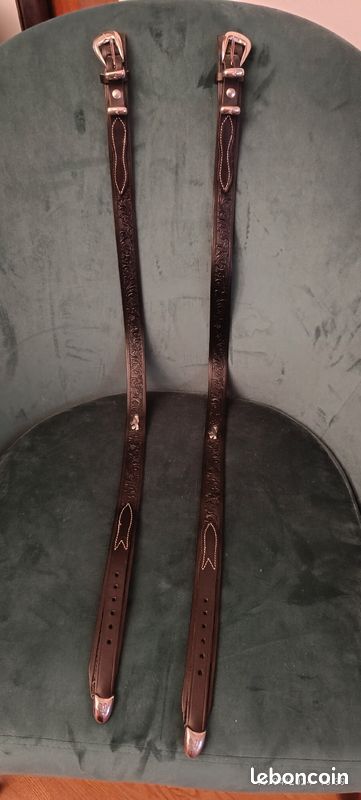 1 ceinture femme en cuir noir de la marque Gil Holsters (image 1)