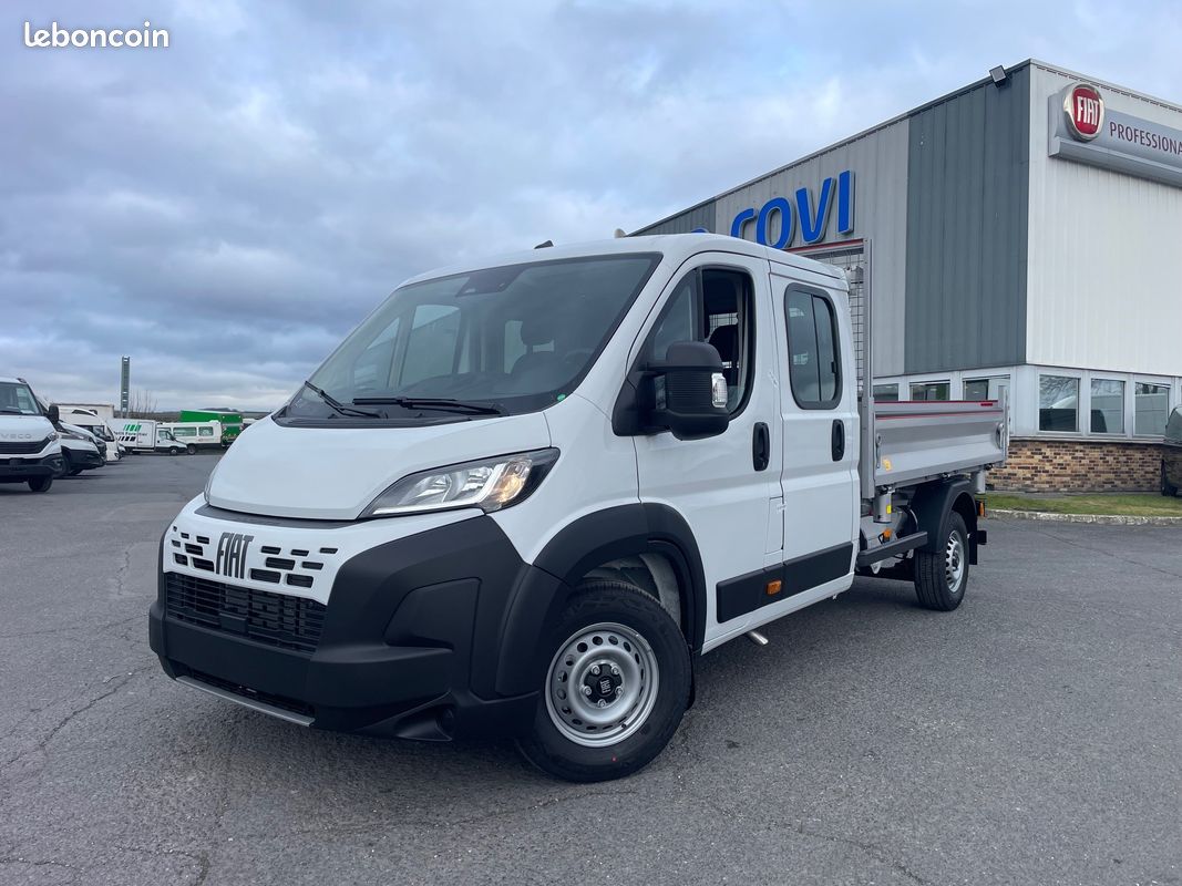 Fiat ducato benne 7 places 37990 ht garantie 8 ans (image 1)