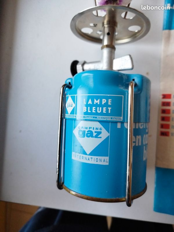 Lampe à gaz de camping en plein air, lanternes à carburant, bougie de camping avec kit de bidon, brûleur à gaz extérieur lampe de tente
