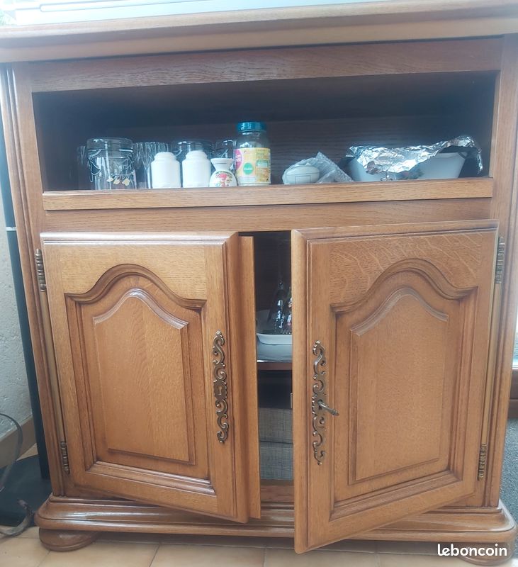 1 Meuble Rangement Vaisselle et Télé Bonne Etat (image 2)