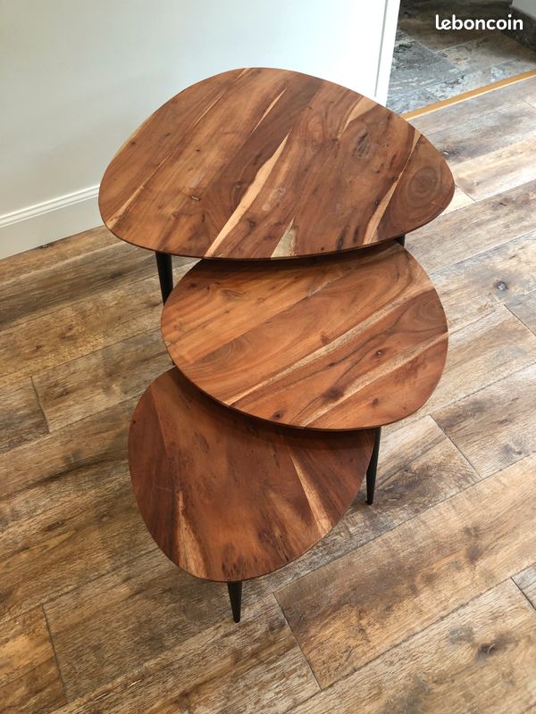 Tables gigognes bois (image 5)