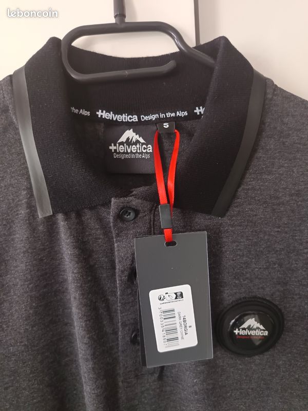 Helvetica polo gris (image 1)