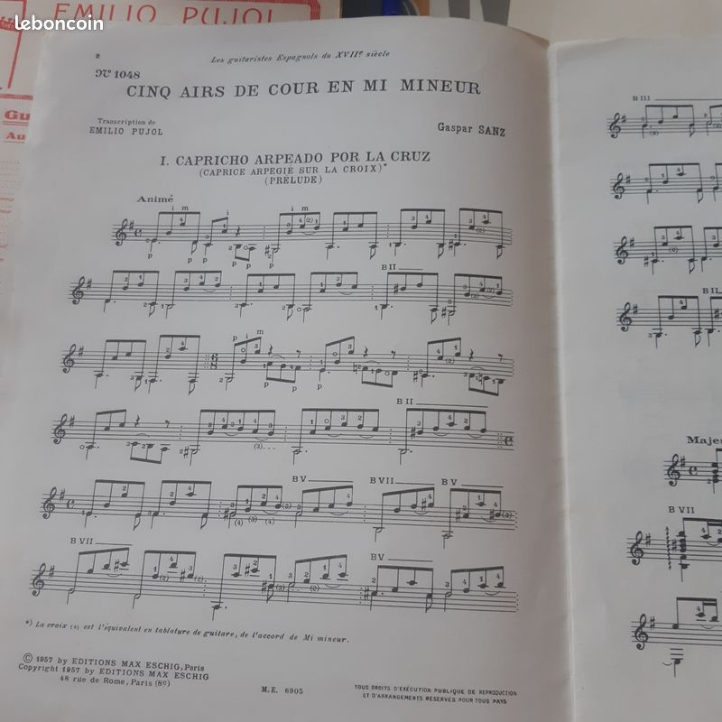Partition pour guitarre classique (image 4)