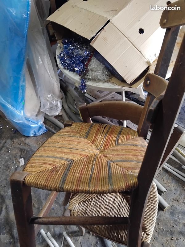 Chaises en paille bon état (image 6)