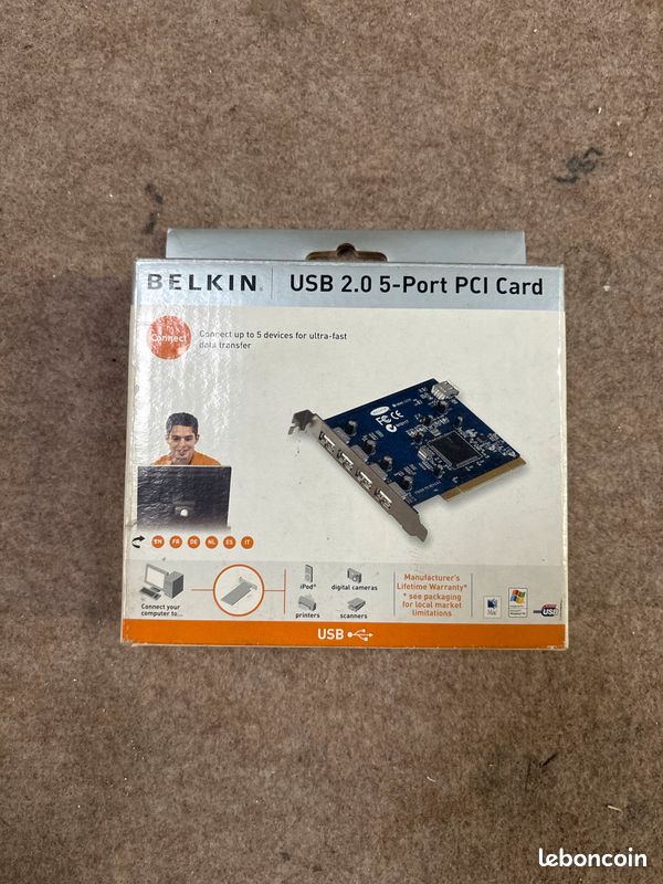 Belkin usb 5-port PCI card (image 1)