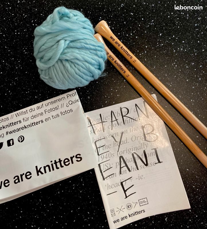 Kit tricot grosse laine We are knitters (image 1)