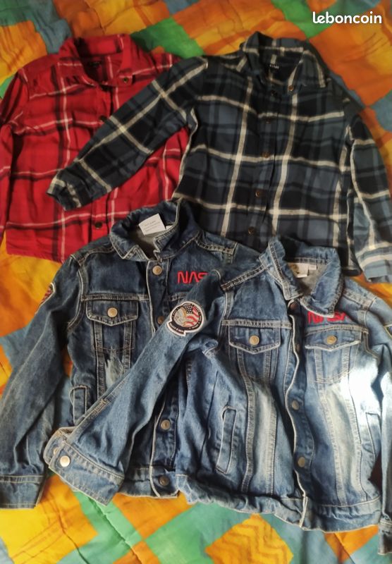 Lot chemises vestes 5 ans (image 2)