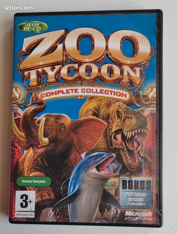 Rétro gaming Zoo Tycoon complete collection (image 1)