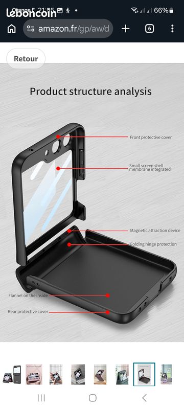 COQUE Étui pour Galaxy Z Flip 5 (image 6)