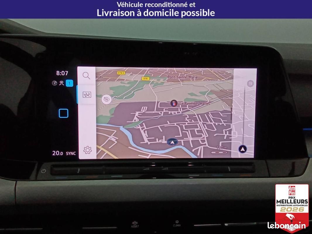 Volkswagen Golf 1.0 eTSI OPF 110 DSG7 Life +GPS +Caméra (image 19)
