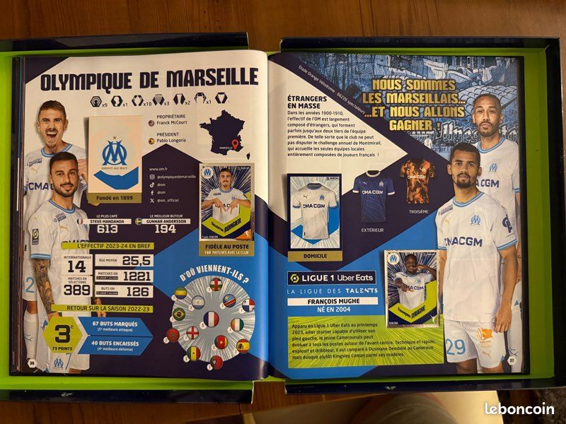 Album Autocollants PANINI FOOT 2024 – Équipe Complète De Metz (Ligue 1)
