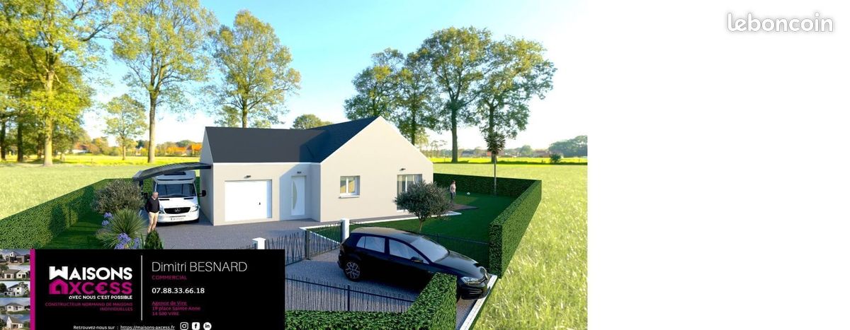 Maison 4 pièces 90 m² · à Saint-Vigor-le-Grand · 90 m² · 216 000 €