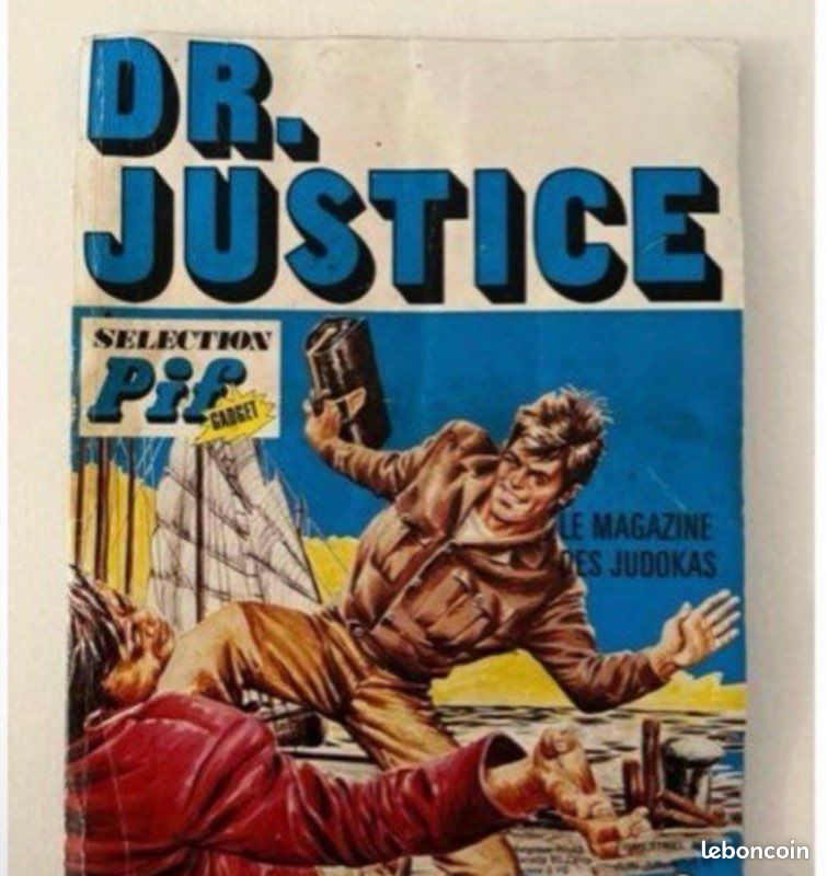 Dr Justice n 6 selection Pif gadget Le Magazine des judokas (image 1)