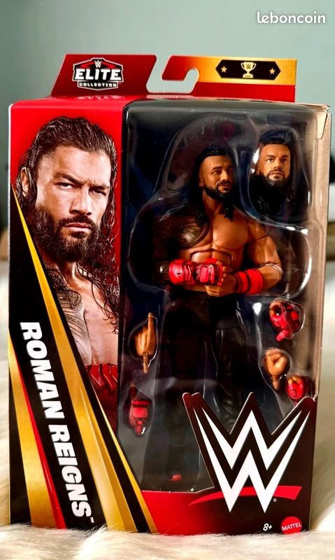 WWE Figurine Roman Reigns Elite Collection Mattel Neuve (image 1)