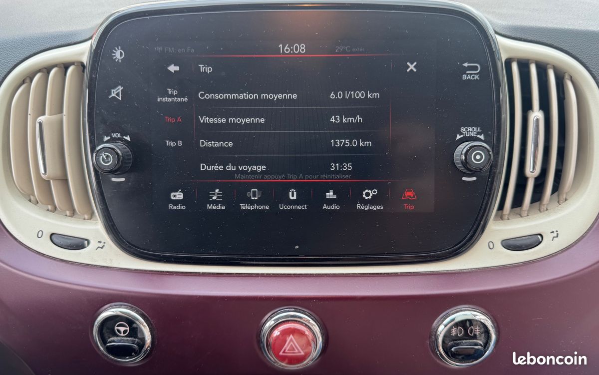 Fiat 500c 1.2 70 120th dualogic bva start-stop (image 26)