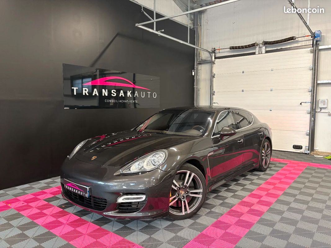 PORSCHE PANAMERA Turbo V8 4.8 500 PDK CÉRAMIQUES/TOIT OUVRANT/SUIVI PORSCHE (image 2)