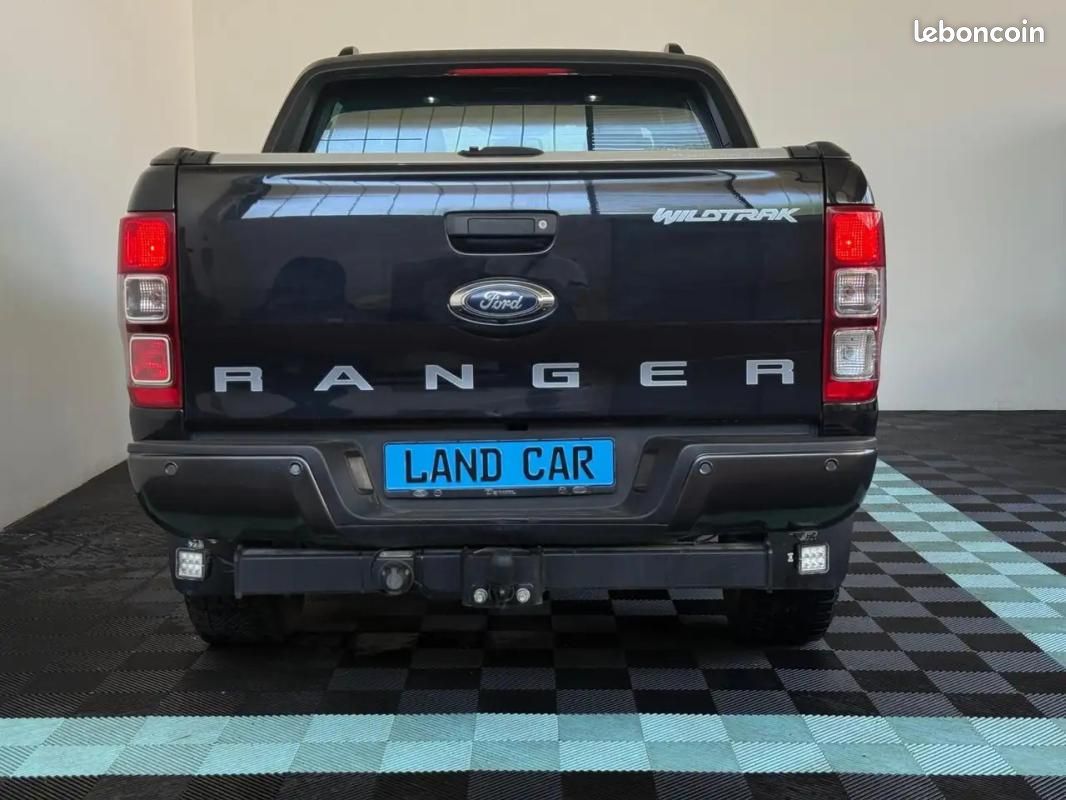 Ford Ranger 3.2 TDCI 200CV AUT. DC WILDTRAK 200 CH 4X4 BVA - CAMÉRA D'AIDE AU STATIONNEMENT VOLAN... (image 5)