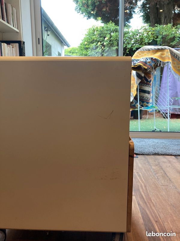 Meuble de bureau avec rangement sur roulettes (image 5)
