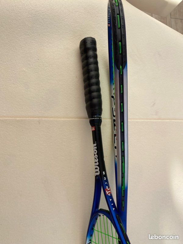 Jeu de 2 raquettes de squash Wilson Titanium (image 14)