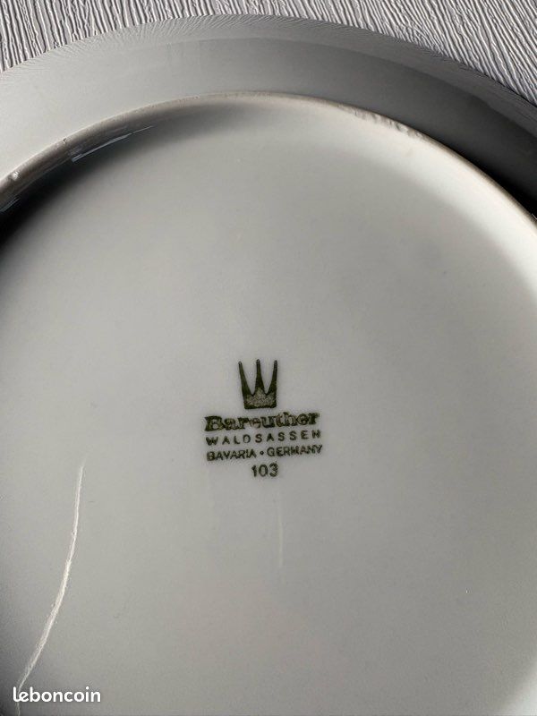 Assiette bareuther waldsassen bavaria germany 103 (image 5)