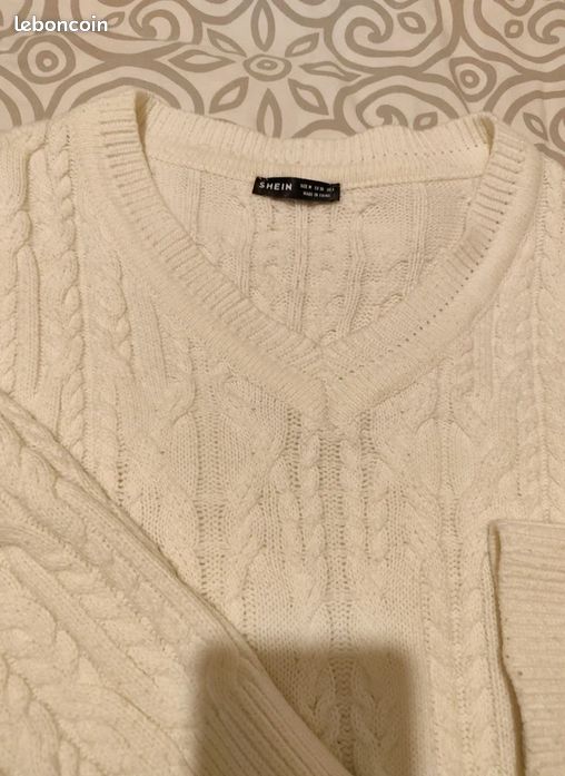 Shein - Pull en maille T. M (image 2)