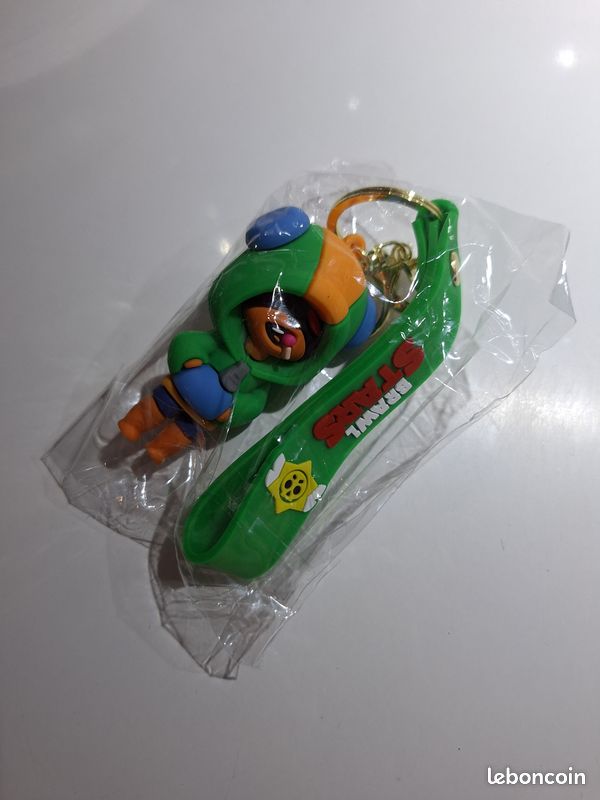 Porte Clés / Porte Clefs Brawl Stars Modèle Léon (image 2)
