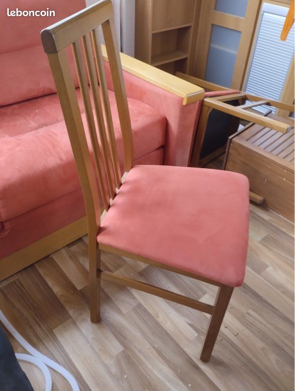 4 chaises plus table à rallonge (image 2)