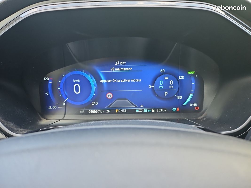 FORD KUGA III 2.5 DURATEC 225 HYBRID PHEV ST-LINE BUSINESS ECVT 152Ch Garantie 12 mois (image 14)