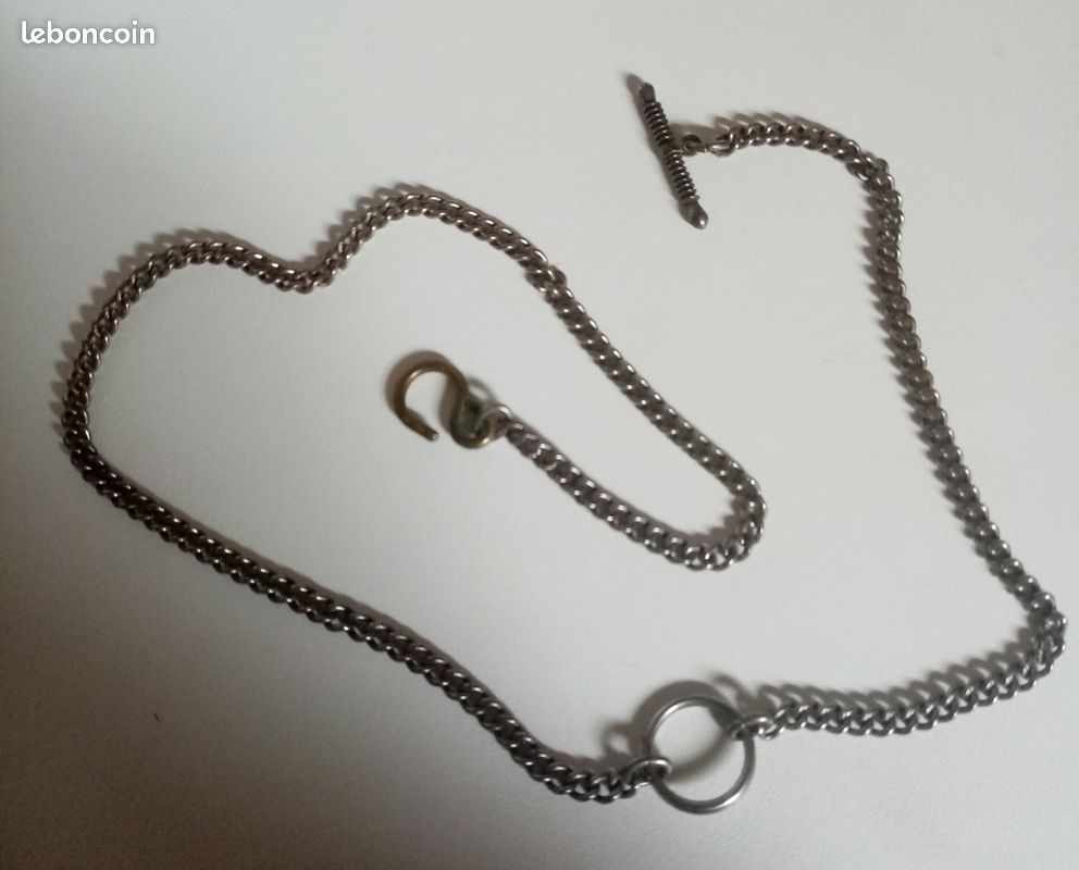 Chaîne De Montre Gousset Ancienne – Pour Montre De Poche – Bon état – Vintage