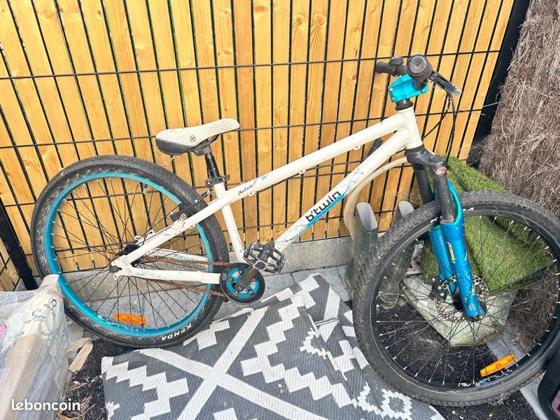 B Twin Subsin Velo Vélo B'twin Subsin Double Evo Blanc Vélos