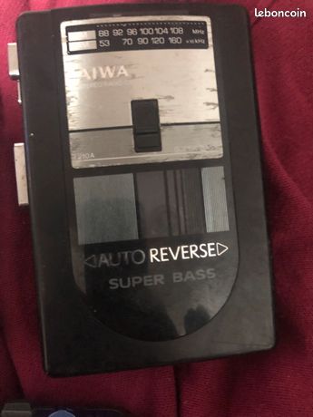 Lot De 3 Baladeurs Cassette Aiwa, Panasonic, Sanyo – à Réparer / Pour Pièces