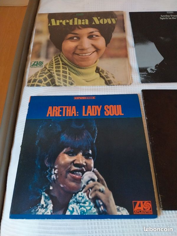 Lot de 7 vinyles Aretha Franklin (image 1)