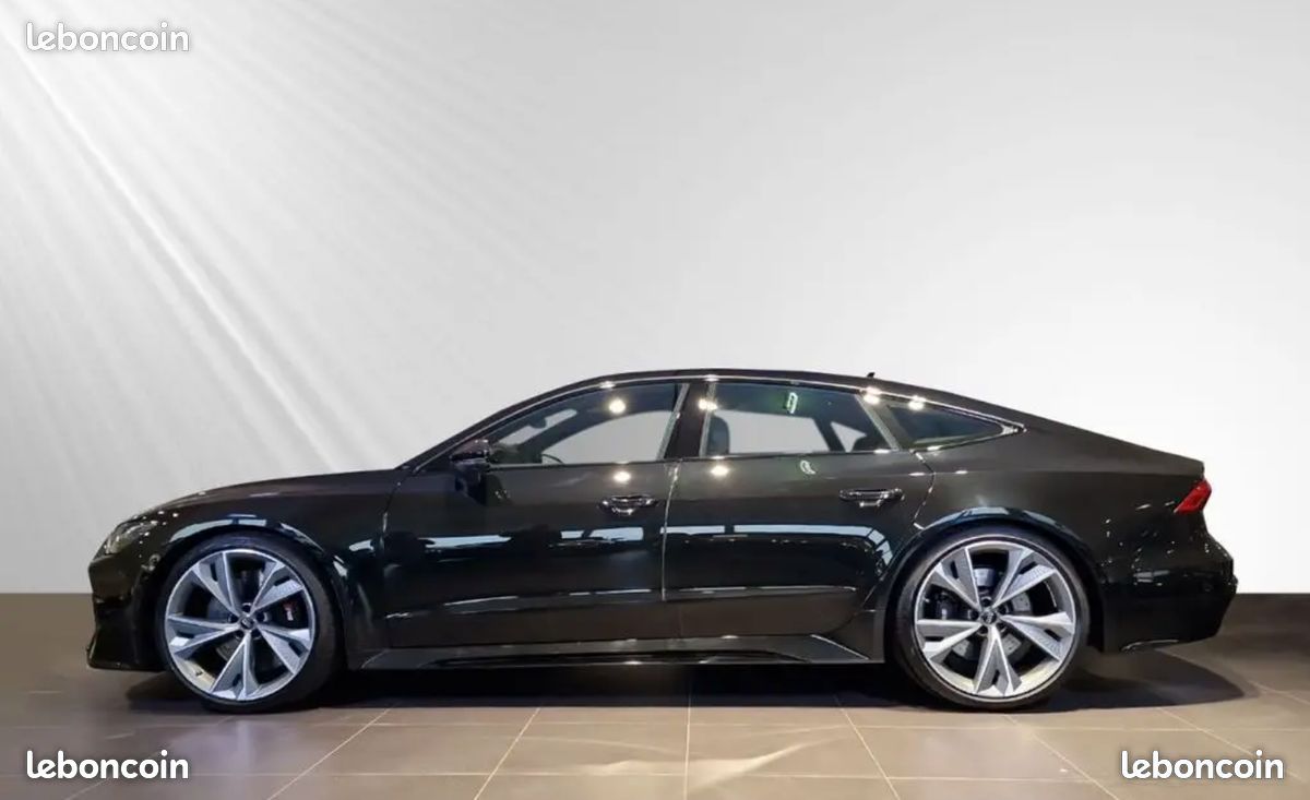 4 jantes type AUDI RS7 anthracite poli 19" pouces A3 A4 A6 A7 A8 TT Q3 Q5 ref.6651 (image 2)