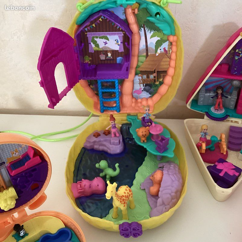 Lot de mini univers polly pocket ananas pinata corgi gâteau (image 3)