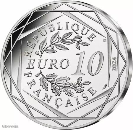 Pièce argent 10 notre dame de Paris jo 2024 (image 2)