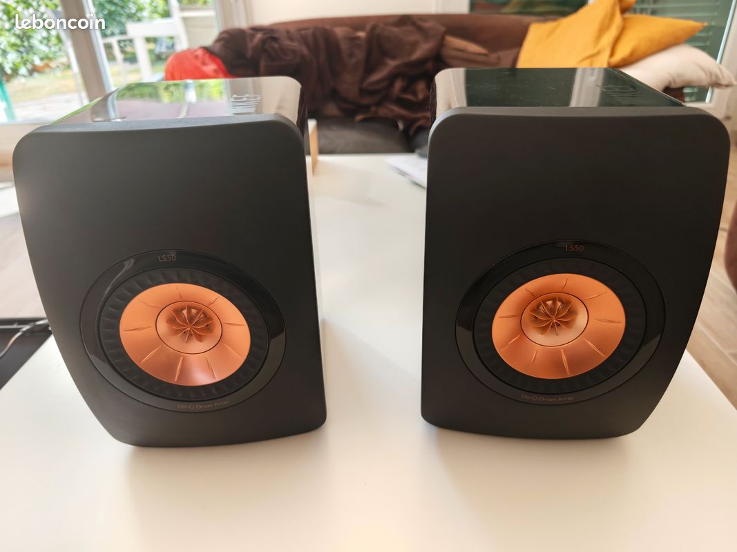Enceintes Kef LS50 (image 1)