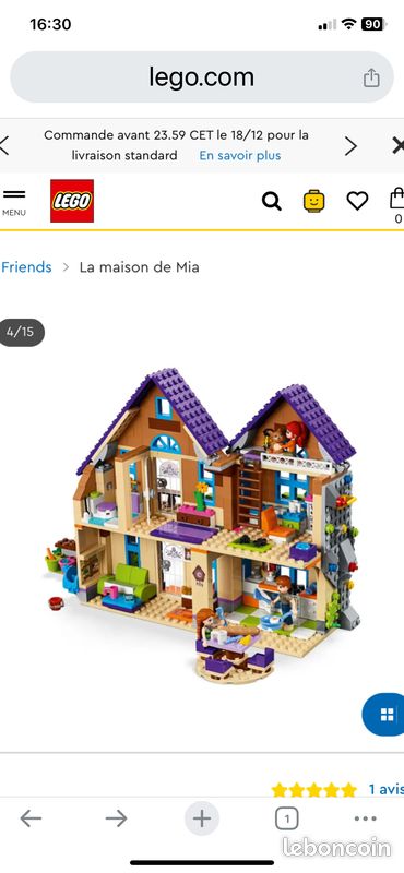 LegoFriends 41369 la maison de Mia (image 3)