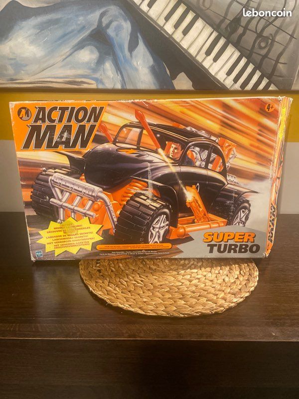 Boîte Vintage Action Man TURBO JET 1996 - Hasbro - Sous Blister Ouvert