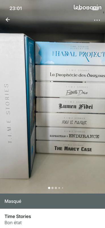 Jeu de stratégie Asmodee T.I.M.E Stories The Marcy Case - Jeux classiques - Achat & prix