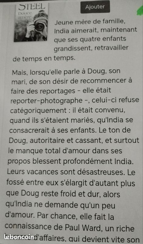 Livre Danielle Steel (image 3)