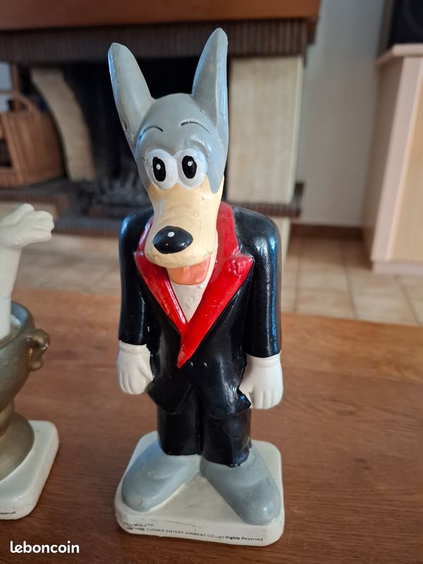 TRÈS RARE FIGURINE occasion Le Loup Tex Avery Démons