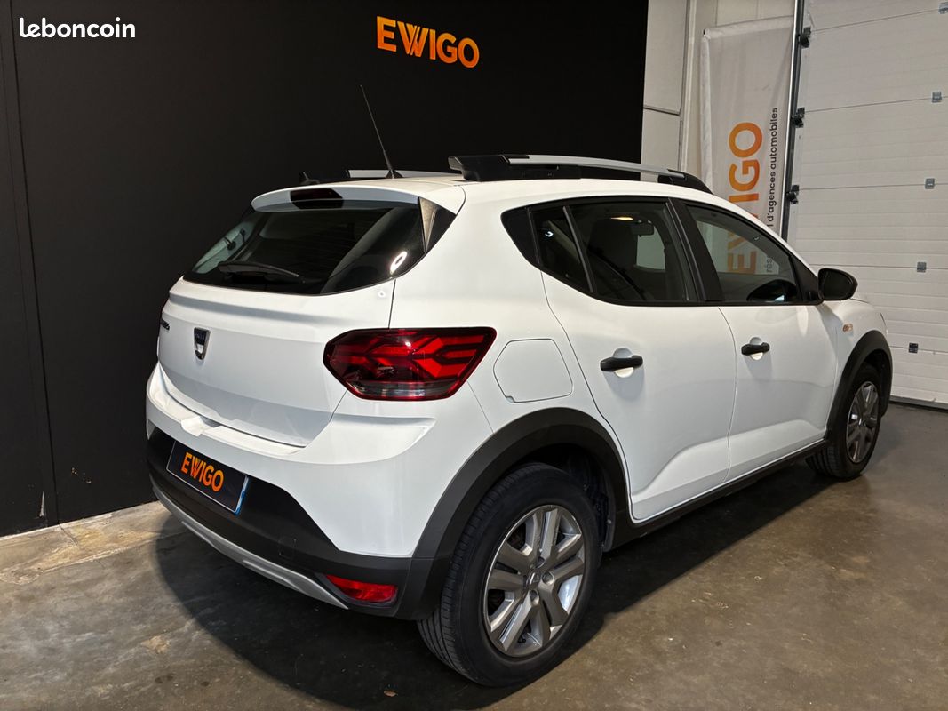 Dacia sandero stepway 1.0 eco-g gpl 100 essential - phares led / clim / bluetooth / regulateur (image 2)